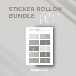 STICKER ROLLON BUNDLE PRINTED